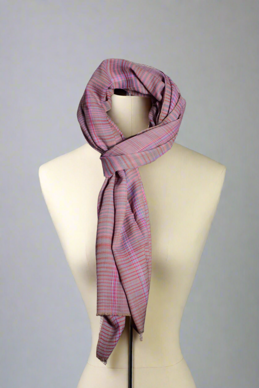 Garnet Pink Cashmere Wrap-GPCW01