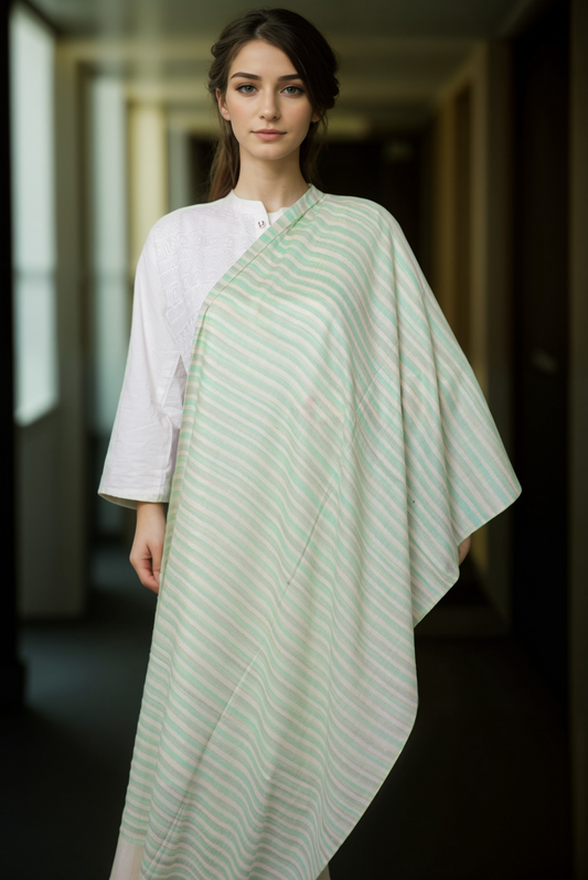 Classic Ikat Cashmere Wrap-CICW16